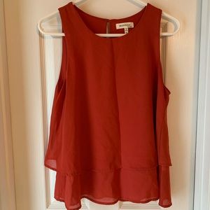 Monteau Medium Rust Orange tank top